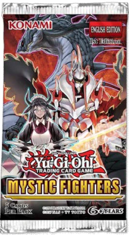 YGO FRENCH MYSTIC FIGHTERS BOOSTER PACK