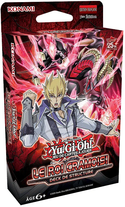 YGO FRENCH STRUCTURE DECK THE CRIMSON KING