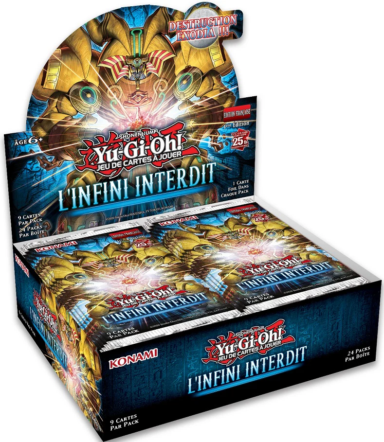 YGO FRENCH THE INFINITE FORBIDDEN BOOSTER (9/24/12