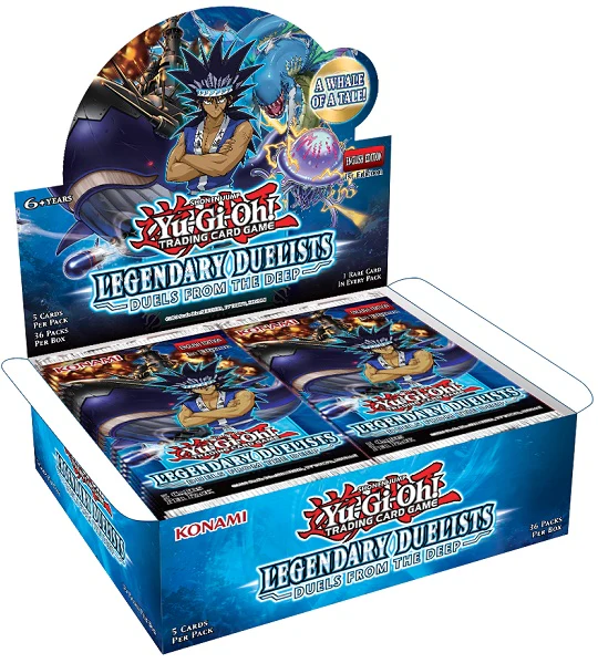 YGO LEGENDARY DUELISTS DUELS FROM THE DEEP BOOSTER