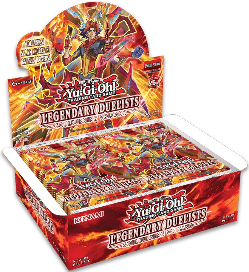 YGO LEGENDARY DUELISTS SOULBURNING VOLCANO BST (12